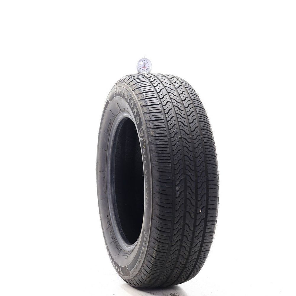 Set of (2) Used 215/65R16 Firestone All Season (Firestone) 98T - 7-7.5/32 - Image 1
