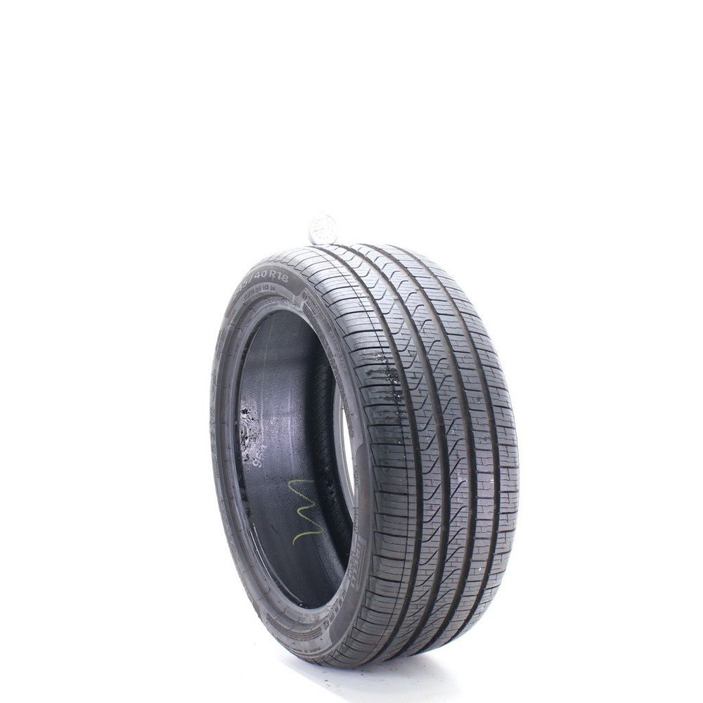 Set of (2) Used 245/40R18 Pirelli Cinturato P7 MOE Run Flat 97H - 10/32 - Image 1