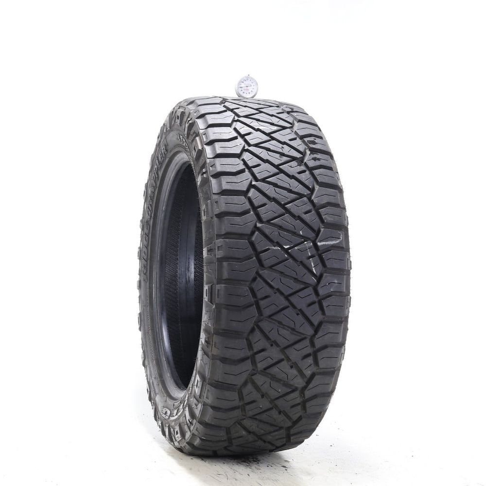 Set of (2) Used LT 275/55R20 Nitto Ridge Grappler 120/117Q E - 10/32 ...