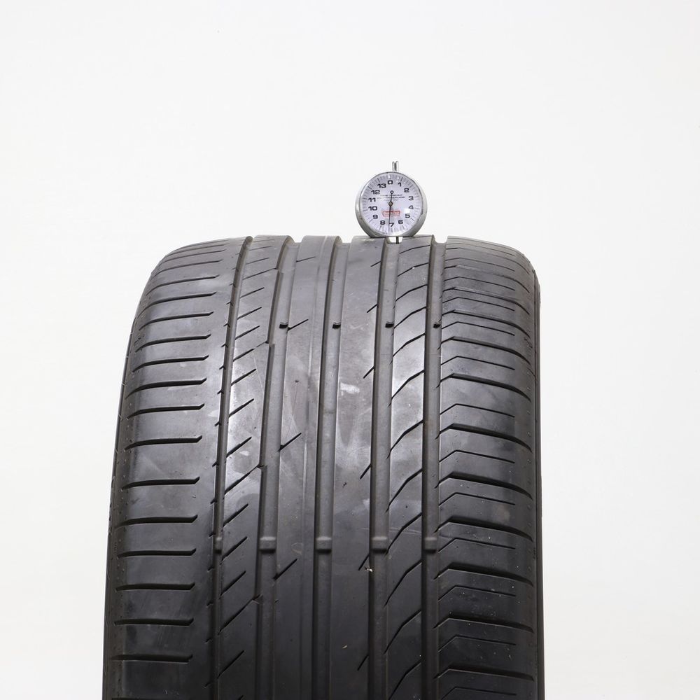 Used 285/40R21 Continental ContiSportContact 5 AO SUV 109Y - 7/32 - Image 2