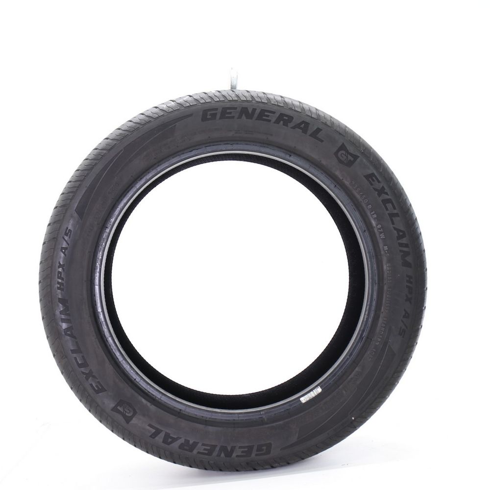 Set of (2) Used 235/50R18 General Exclaim HPX A/S 97W - 8.5-9.5/32 - Image 3
