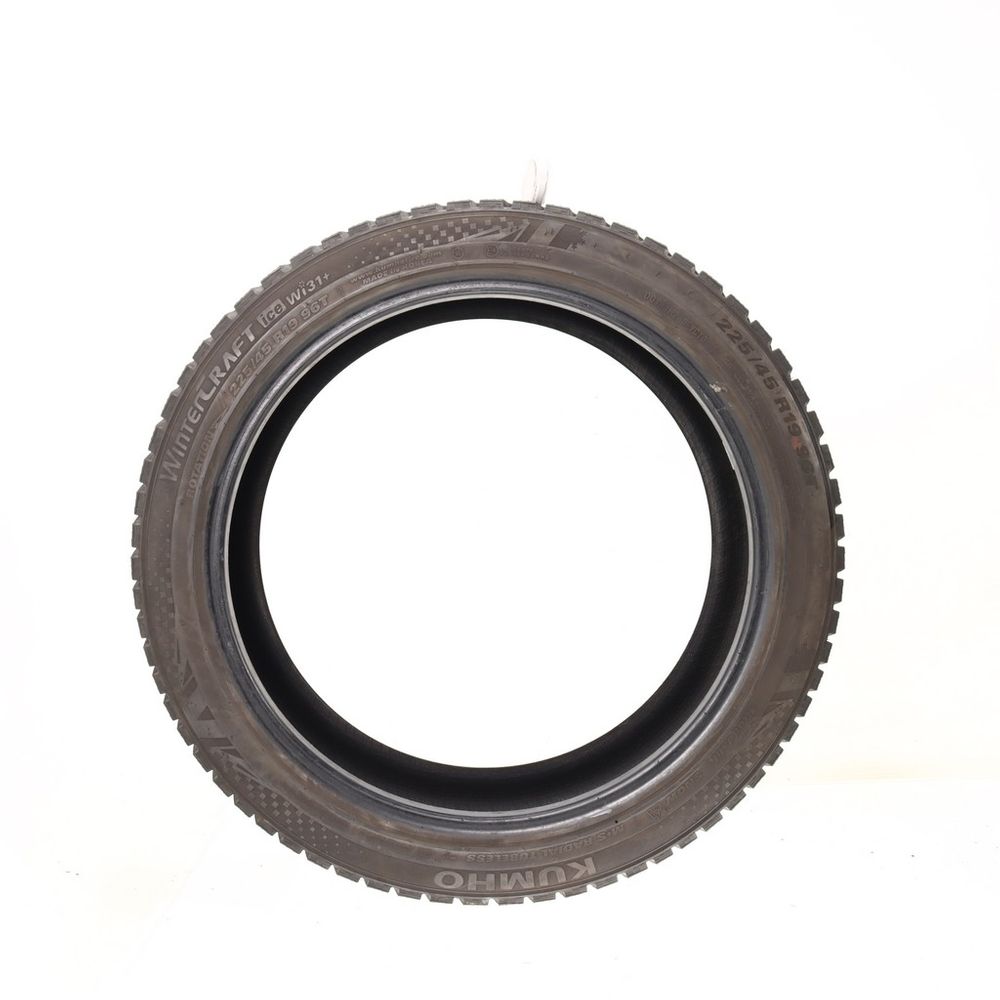 Used 225/45R19 Kumho Wintercraft Ice Wi31 Plus 96T - 9.5/32 - Image 3