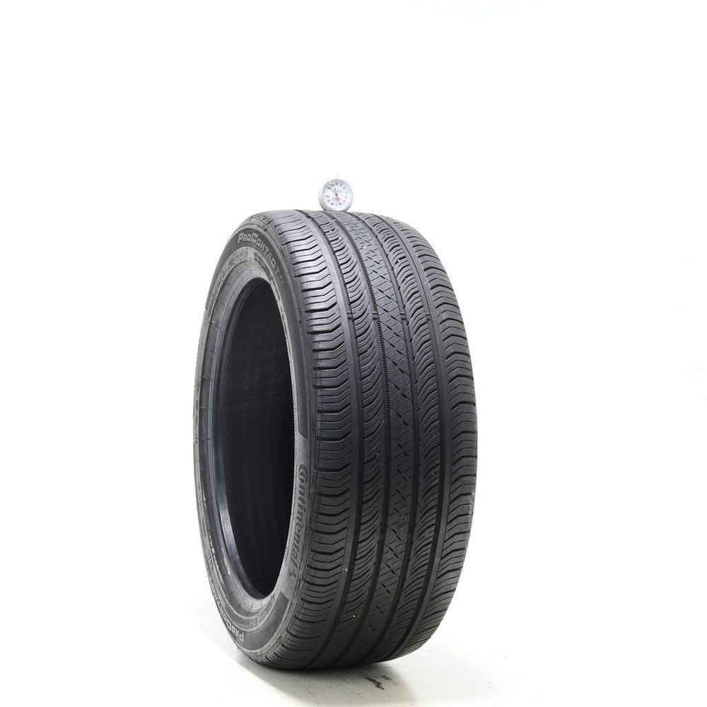 Set of (2) Used 235/45R18 Continental ProContact TX VOL 98H - 6/32 - Image 1