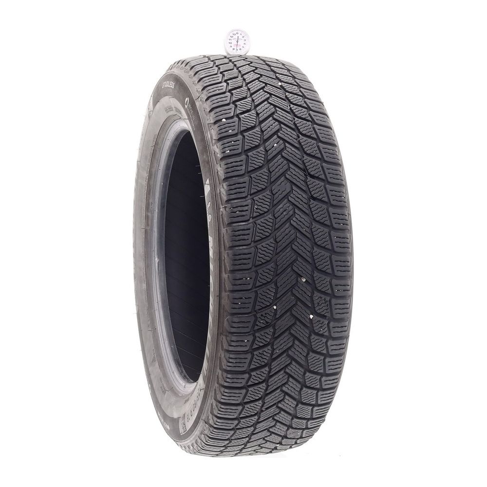 Set of (2) Used 225/60R18 Michelin X-Ice Snow 100H - 6.5-7/32 - Image 4