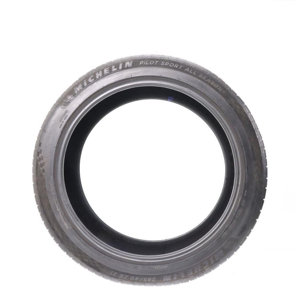 Set of (4) Used 285/40ZR21 Michelin Pilot Sport All Season 4 109Y - 7-7.5/32 - Image 6