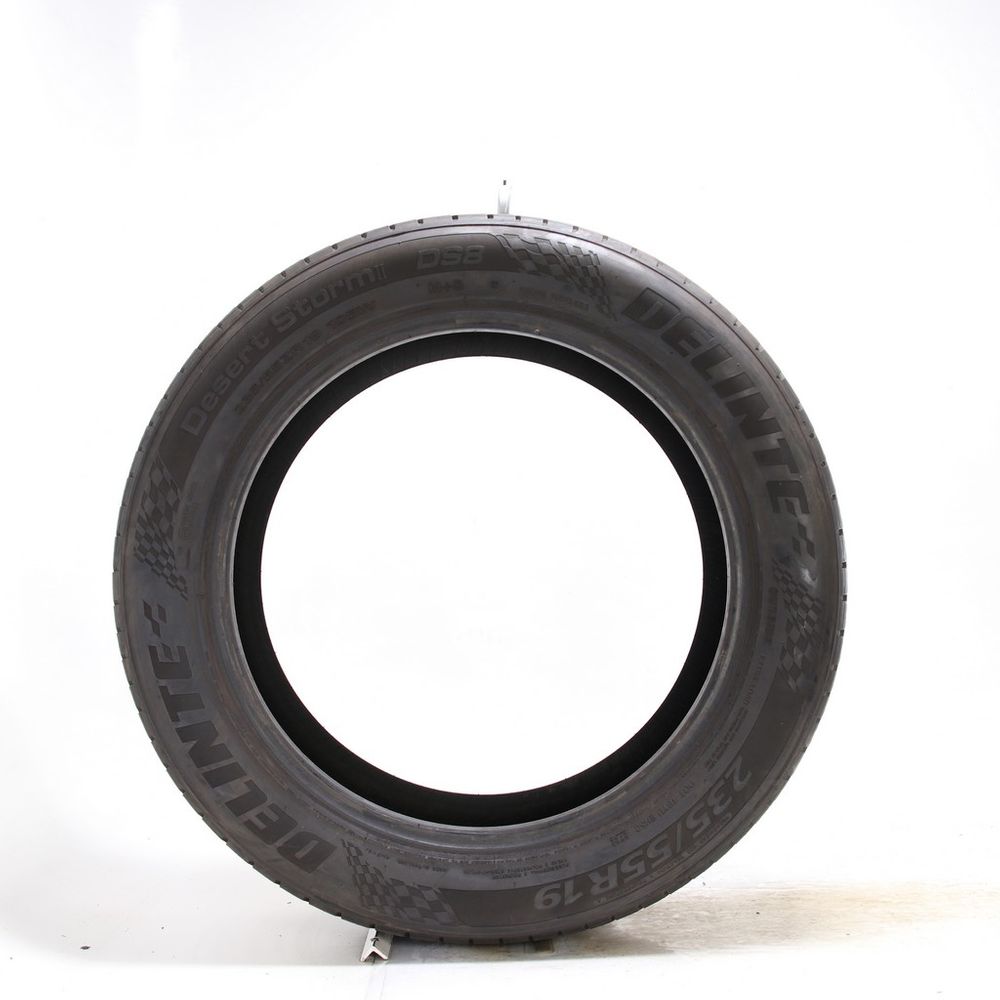 Set of (2) Used 235/55ZR19 Delinte Desert Storm II DS8 105W - 6.5/32 - Image 3