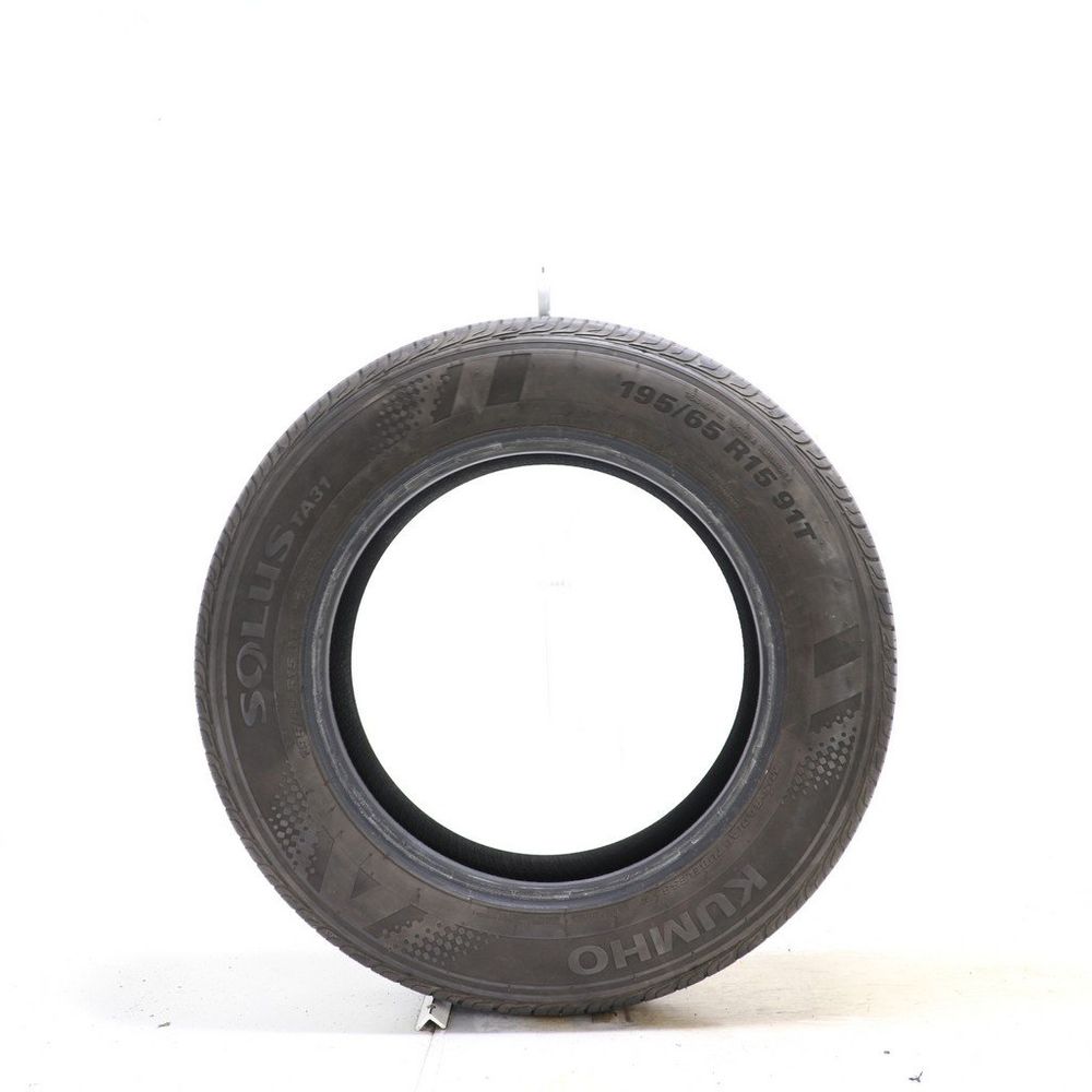 Set of (2) Used 195/65R15 Kumho Solus TA31 91T - 5.5-6.5/32 - Image 3
