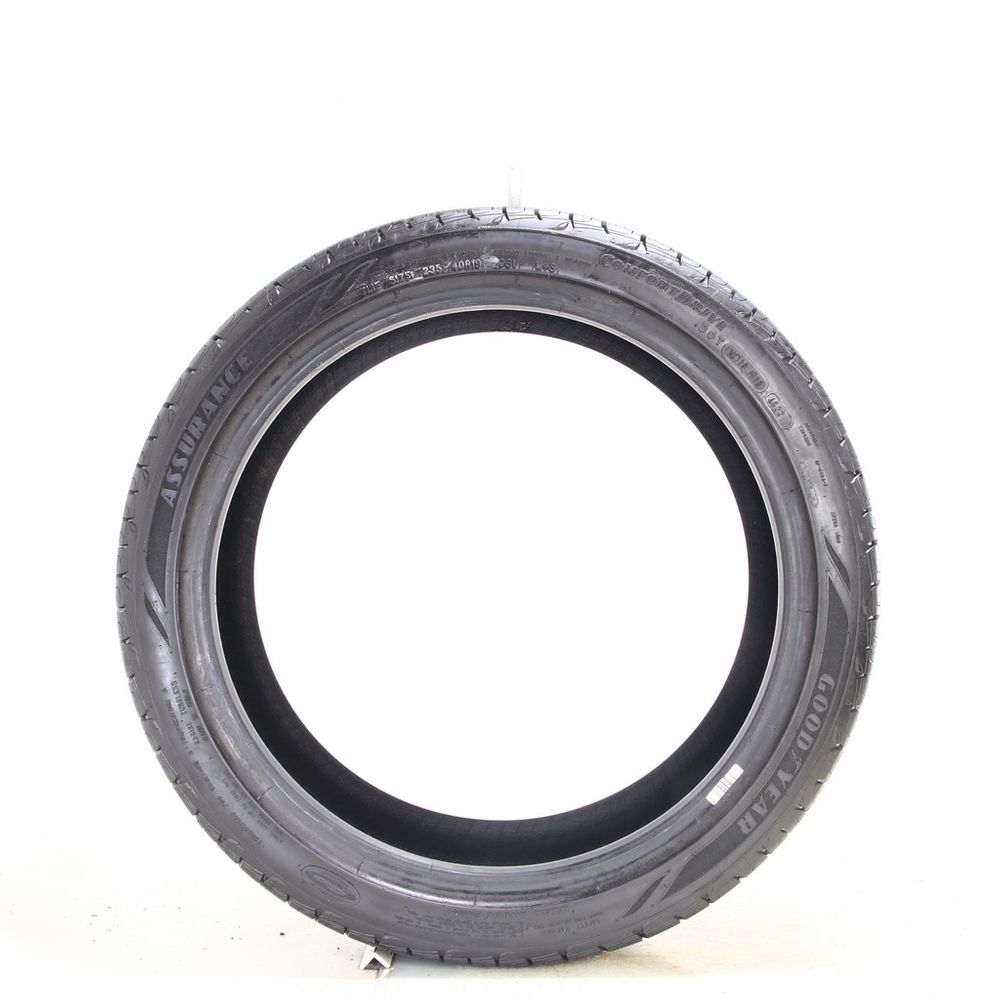 Set of (2) Used 235/40R19 Goodyear Assurance ComfortDrive 96V - 9.5-10/32 - Image 3