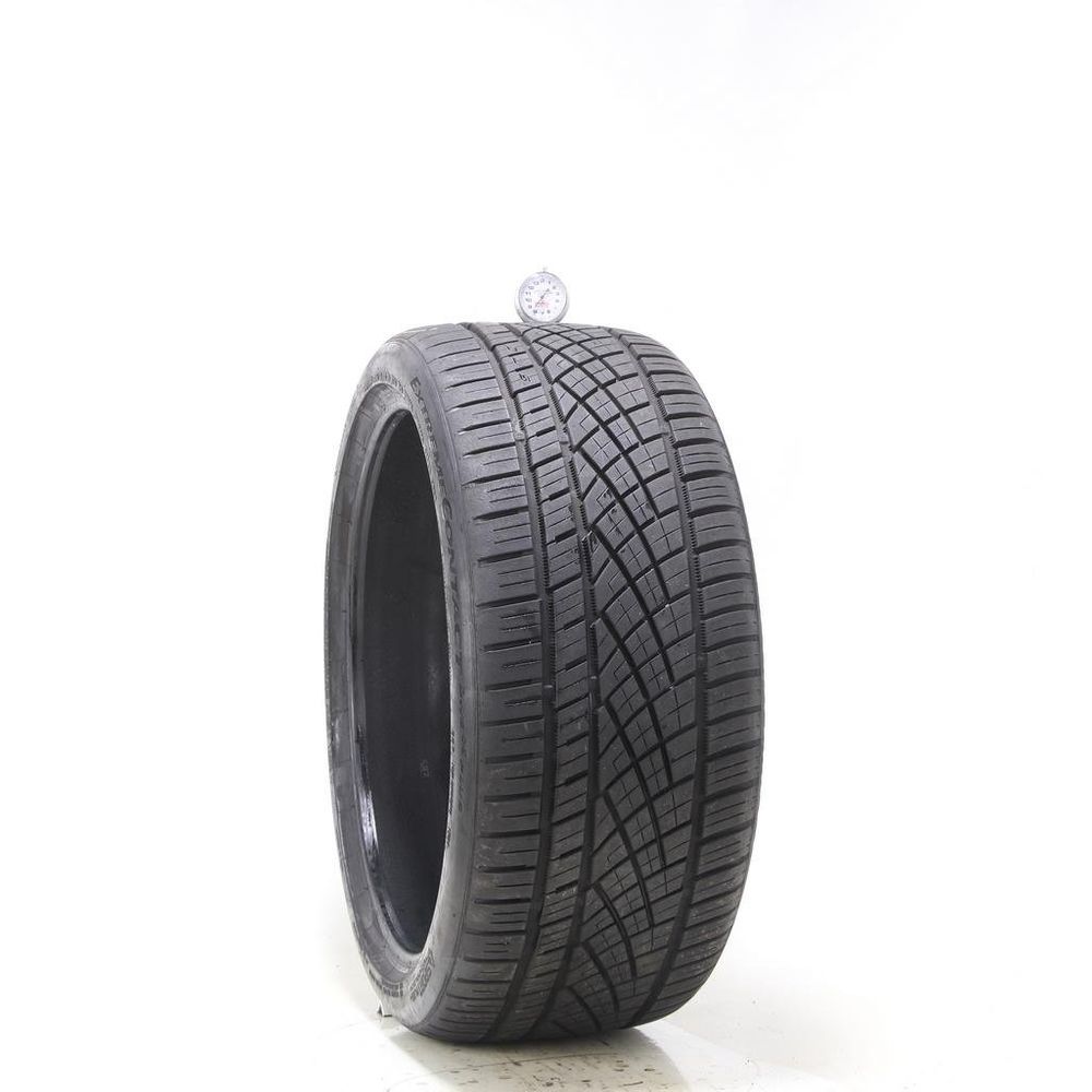 Set of (2) Used 255/35ZR20 Continental ExtremeContact DWS06 Plus 97Y - 8-9/32 - Image 1