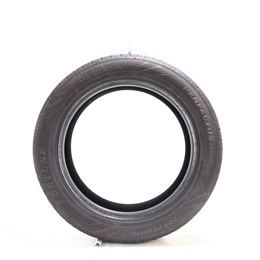 Set of (2) Used 225/55R18 Fortune Perfectus FSR602 98V - 7.5-8/32 - Image 3