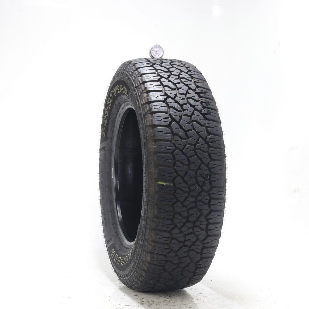 Set of (2) Used 265/65R18 Goodyear Wrangler Workhorse AT 114T - 10-11/32 - Image 1