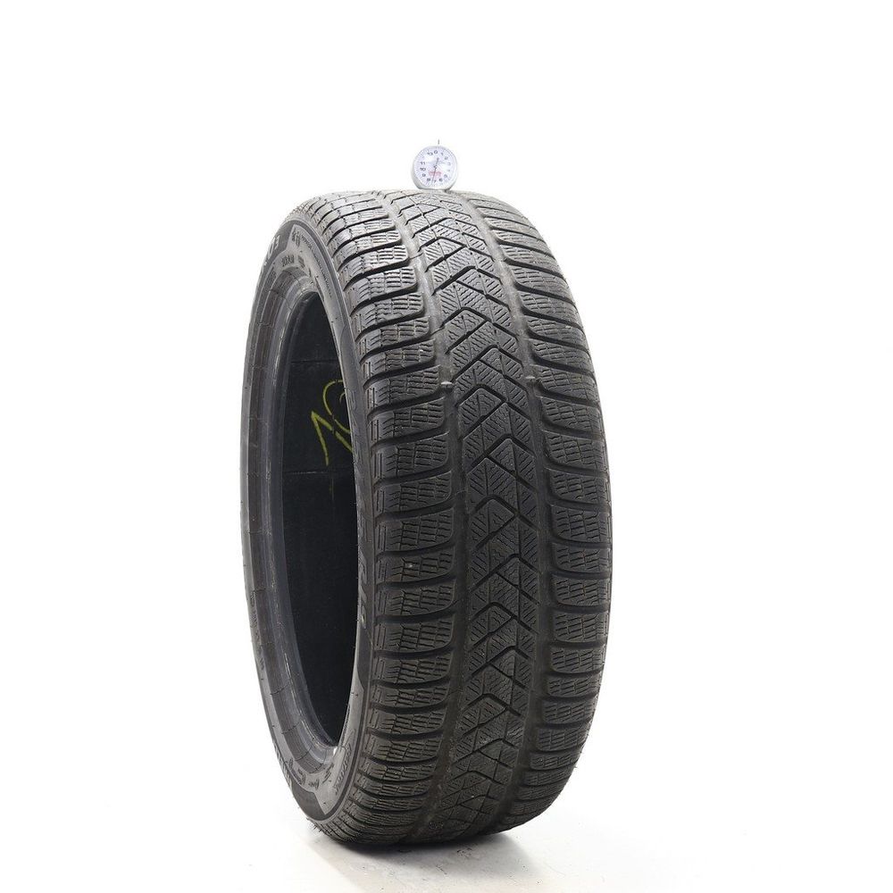 Used 245/45R19 Pirelli Winter Sottozero 3 Run Flat 102V - 7.5/32 - Image 1