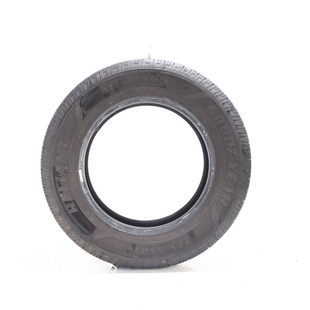 Set of (2) Used 215/65R16 Goodyear Reliant All-season 98V - 8-9/32 - Image 6