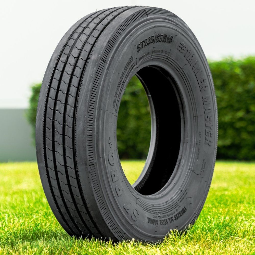 Set of (2) New ST 235/85R16 Trailer Master ST Pro Plus All Steel Load G 14Ply 132/127M G - 11/32 - Image 1