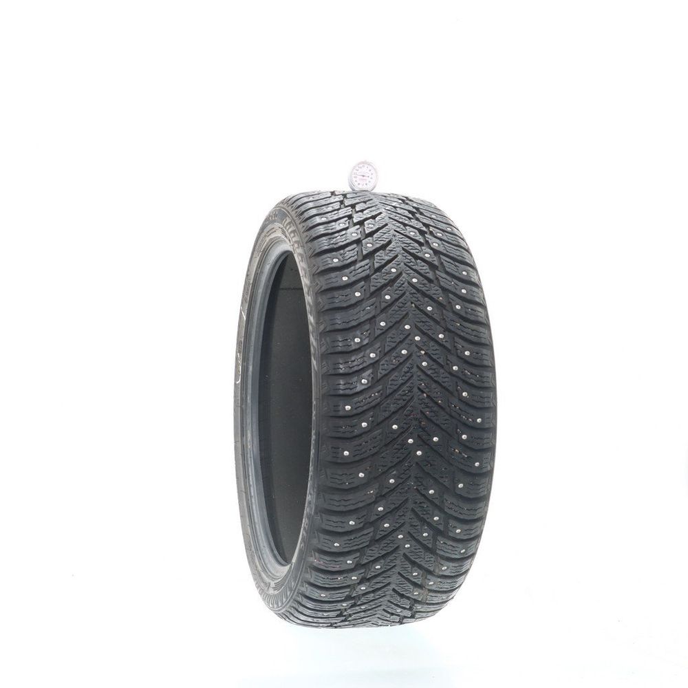 Set of (2) Used 255/40R20 Nokian Hakkapeliitta 10 EV SilentDrive Studded 101T - 10.5-11/32 - Image 1