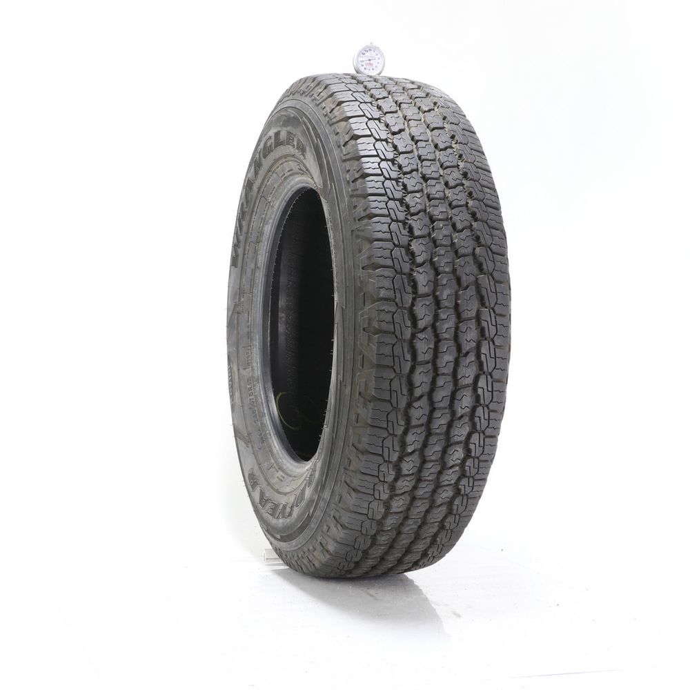 Set of (2) Used 245/75R17 Goodyear Wrangler All-Terrain Adventure Kevlar 112T - 9-10/32 - Image 4