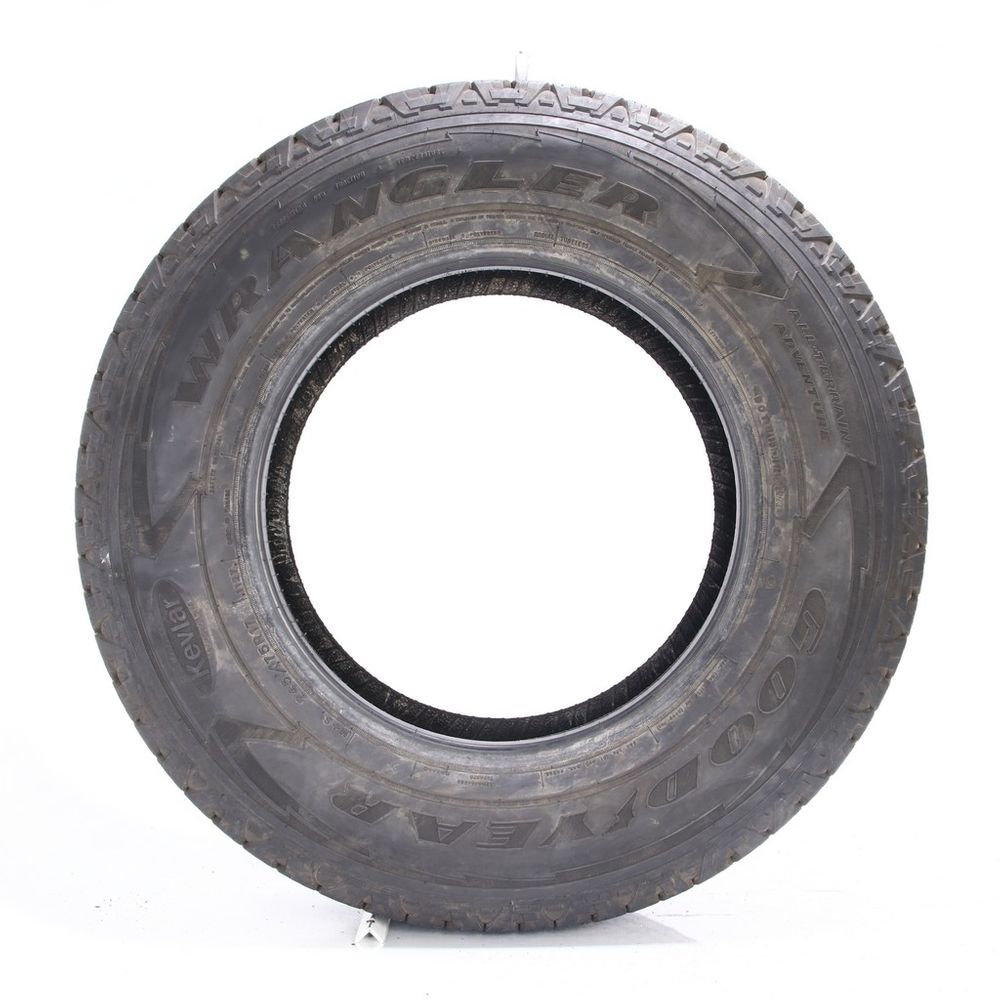 Set of (2) Used 245/75R17 Goodyear Wrangler All-Terrain Adventure Kevlar 112T - 9-10/32 - Image 6