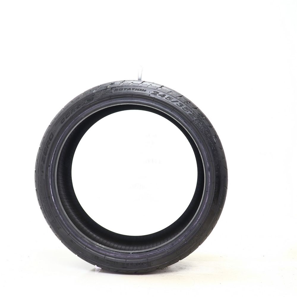 Set of (2) Used 245/35ZR18 Pirelli P Zero Corsa 92Y - 7-7.5/32 - Image 6