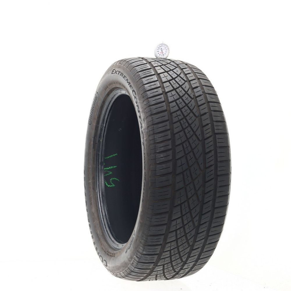 Set of (2) Used 255/50ZR19 Continental ExtremeContact DWS06 Plus 107W - 6-7.5/32 - Image 1