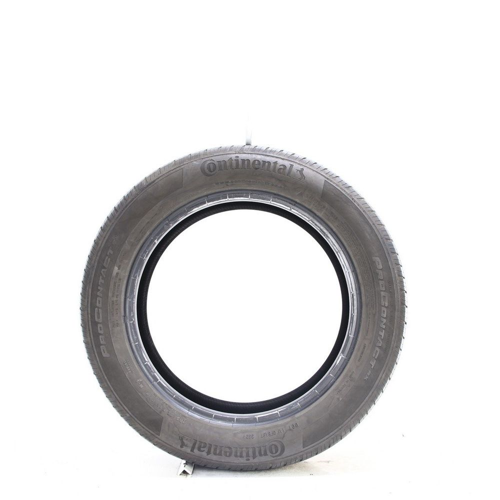 Set of (2) Used 205/55R16 Continental ProContact RX 91H - 5-6/32 - Image 3