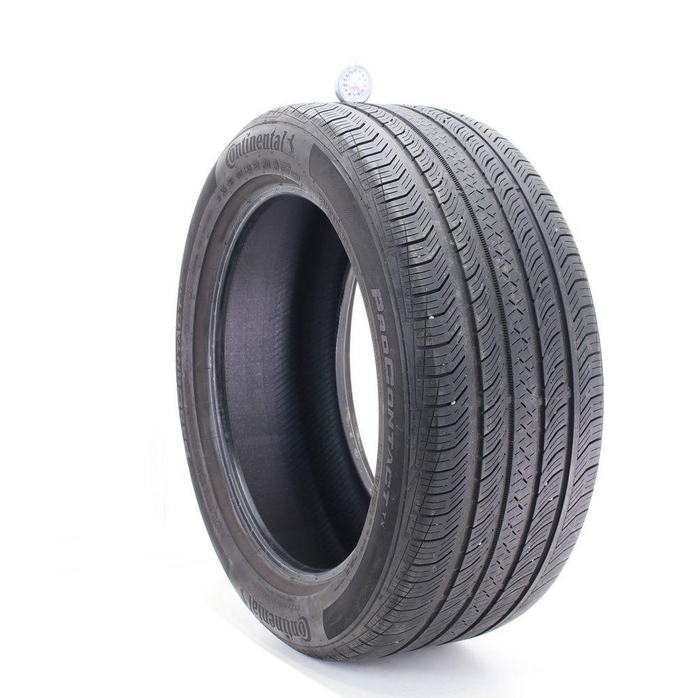 Set of (2) Used 255/50R19 Continental ProContact TX NO 103V - 5-5.5/32 - Image 4