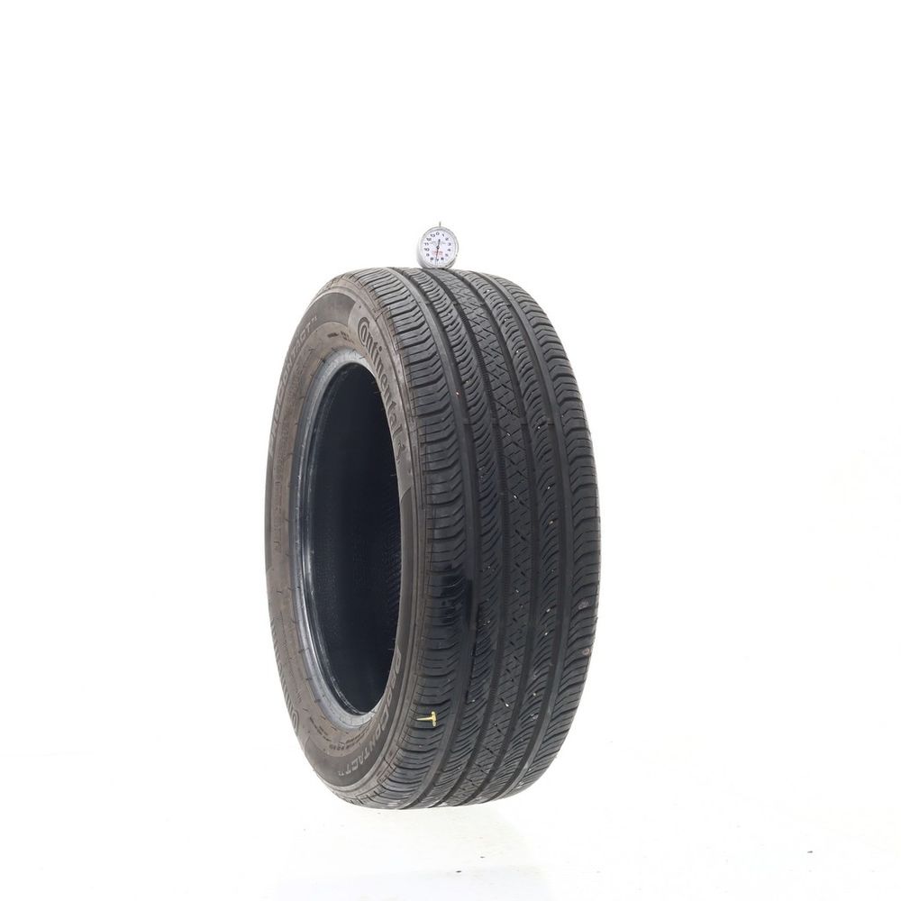 Set of (2) Used 205/55R16 Continental ProContact TX 89V - 7-8.5/32 - Image 1