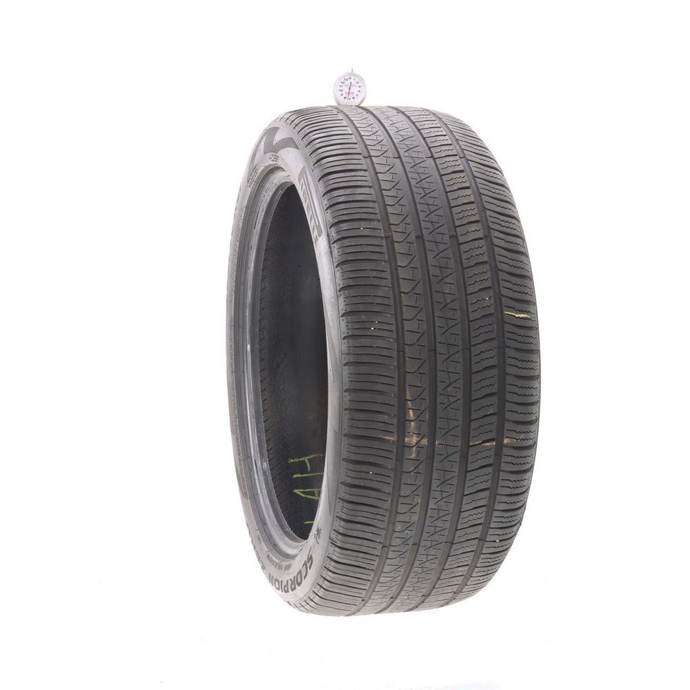 Set of (2) Used 285/40R21 Pirelli Scorpion Zero AO1 109H - 7.5/32 - Image 1