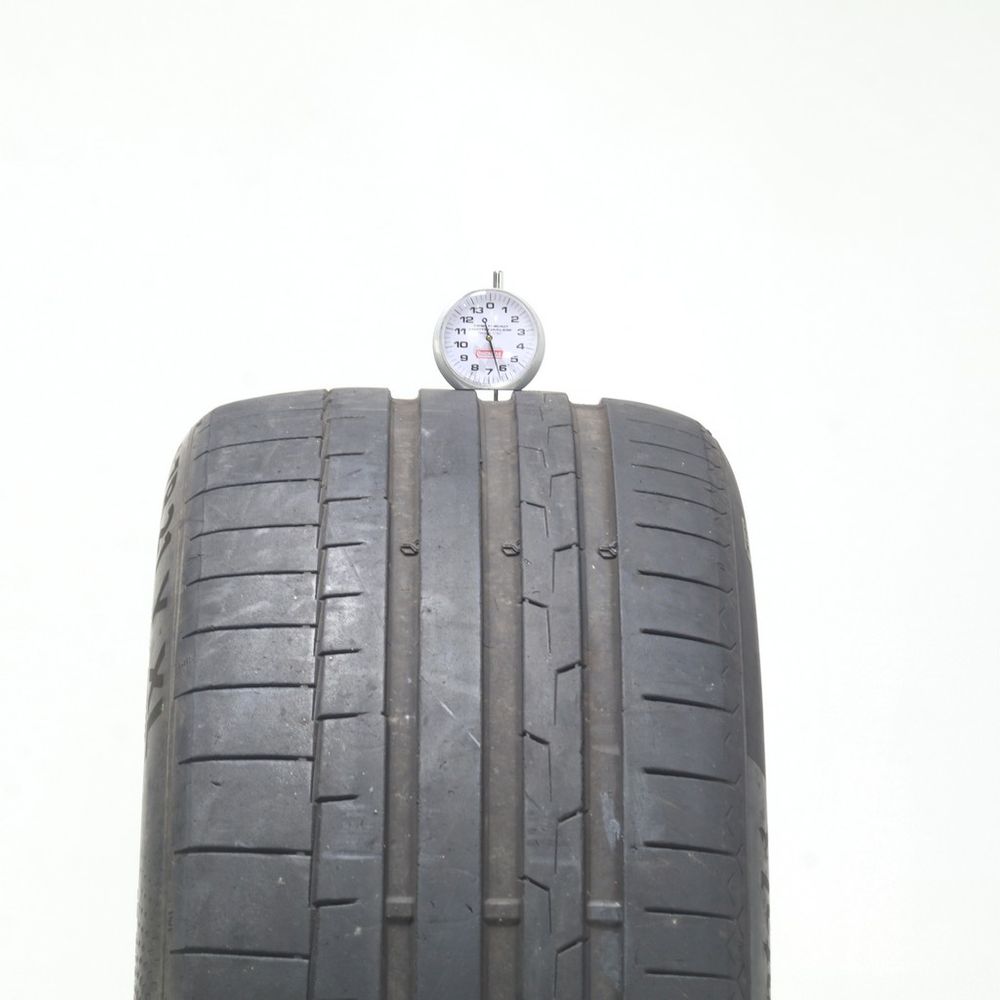 Set of (2) Used 255/40ZR21 Continental SportContact 6 102Y - 5-6/32 - Image 5