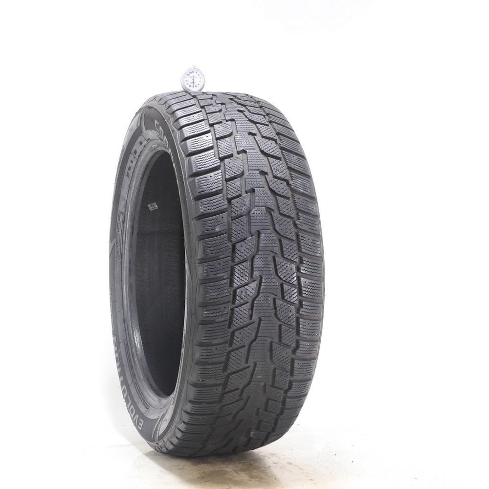 Set of (2) Used 255/50R20 Cooper Evolution Winter 109H - 7-7.5/32 - Image 1