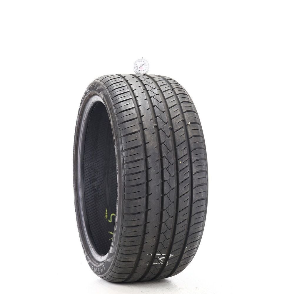 Set of (2) Used 255/35ZR19 Lionhart LH-Five 96W - 9-9.5/32 - Image 1