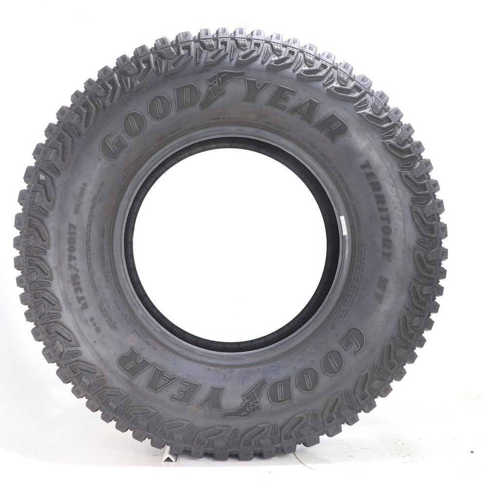 Set of (2) Used LT 315/70R17 Goodyear Wrangler Territory MT 113/110S - 13.5-15/32 - Image 3