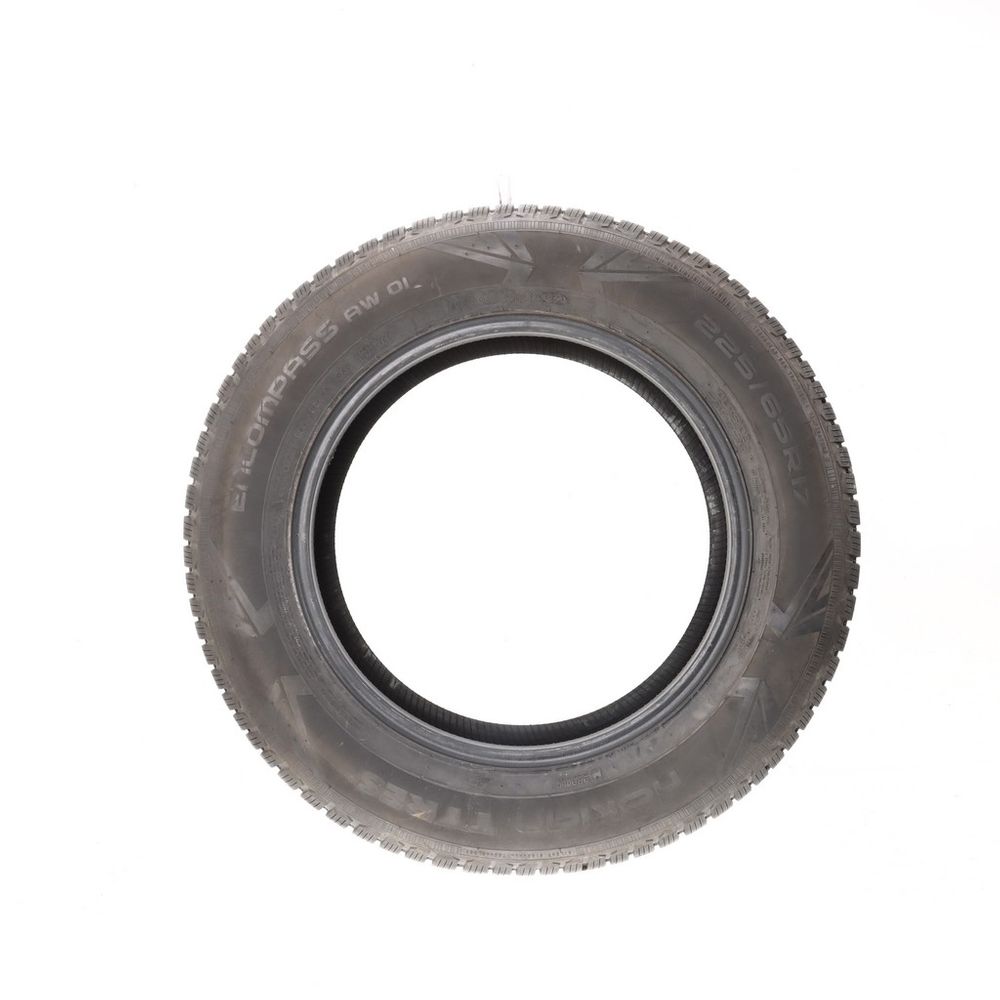 Set of (2) Used 225/65R17 Nokian Encompass AW01 106H - 9.5-10.5/32 - Image 6