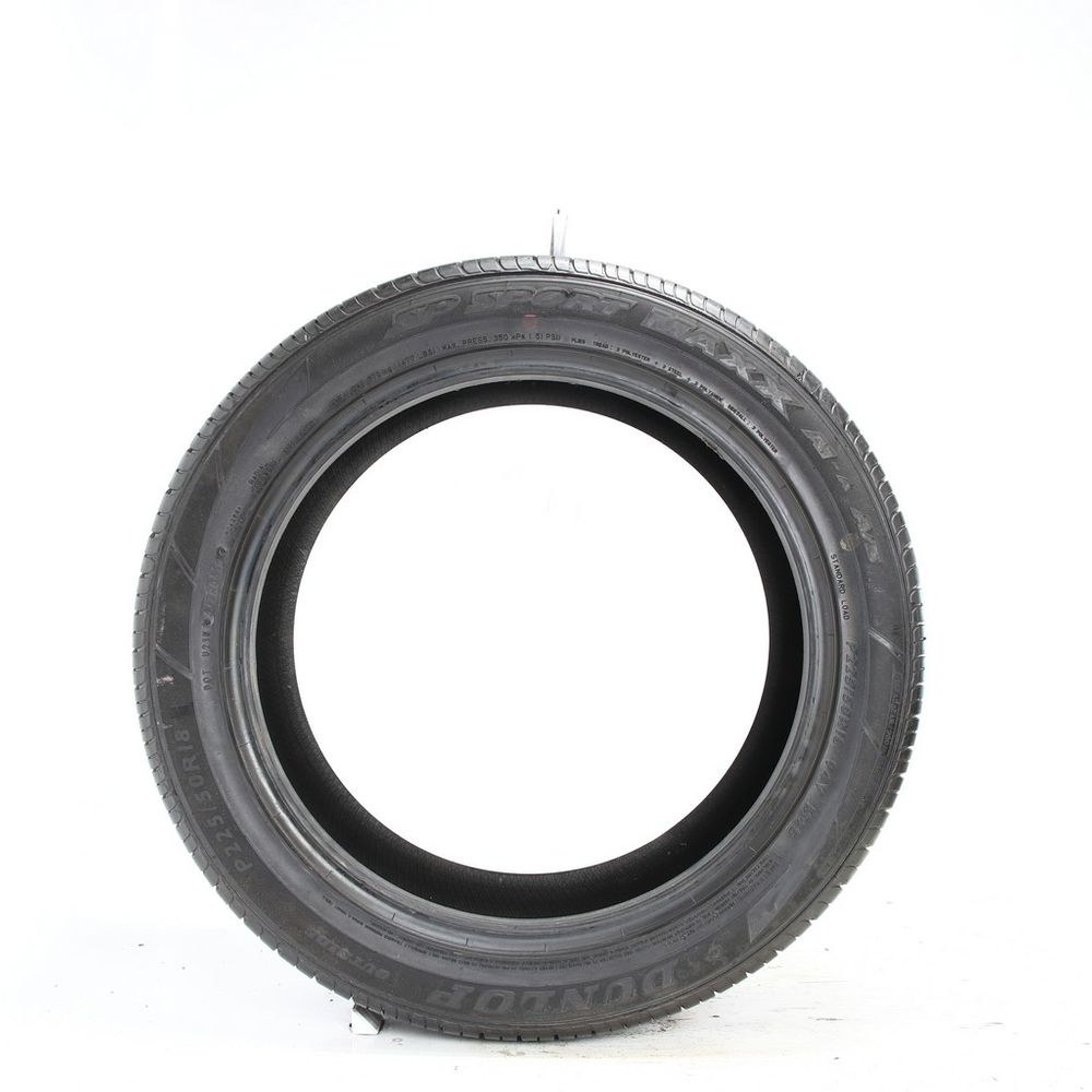 Set of (2) Used 225/50R18 Dunlop SP Sport Maxx A1-A A/S 94V - 7/32 - Image 3