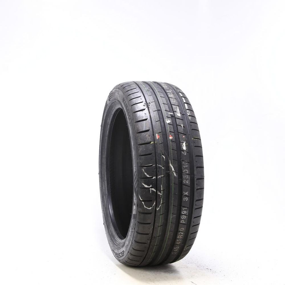 Set of (4) New 245/45ZR20 Kumho Ecsta PS91 103Y - 9/32 - Image 1