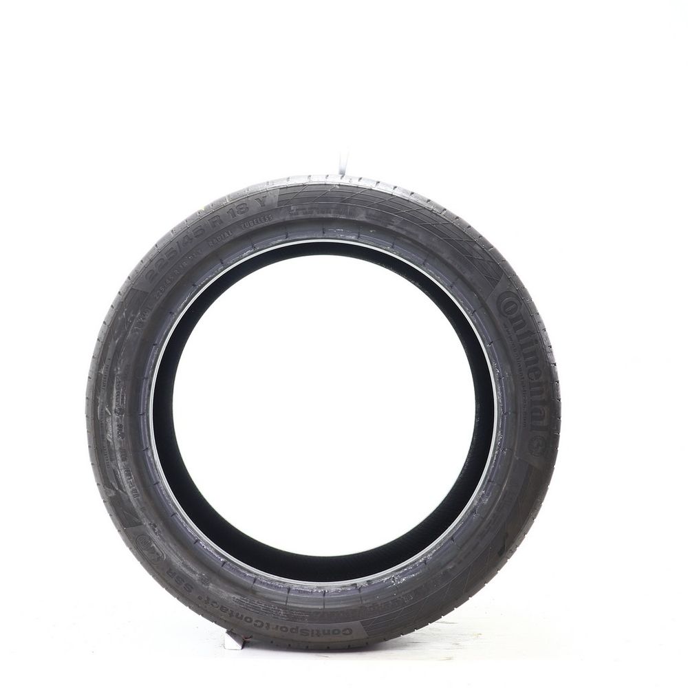 Used 225/45R18 Continental ContiSportContact 5 SSR 91Y - 6.5/32 - Image 3