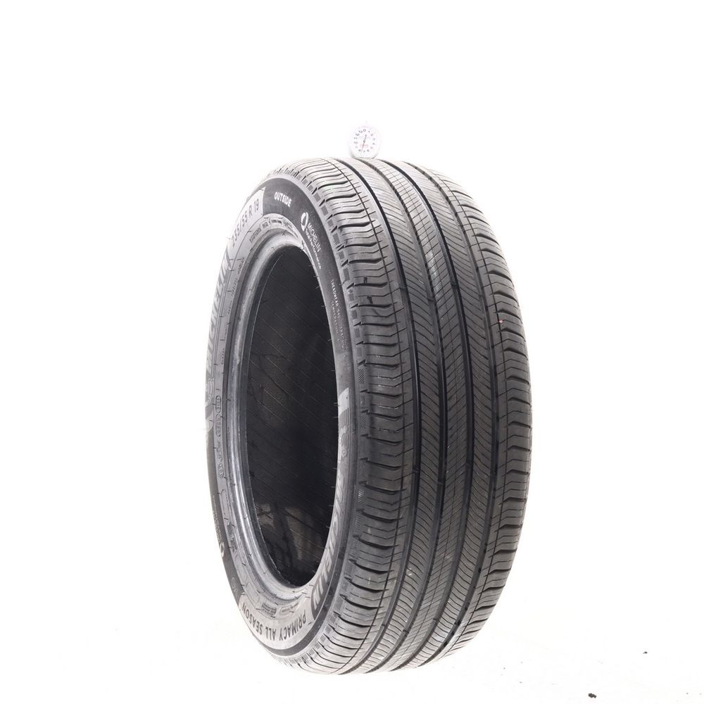 Set of (4) Used 235/55R19 Michelin Primacy All Season MO 105H - 7.5/32 - Image 1