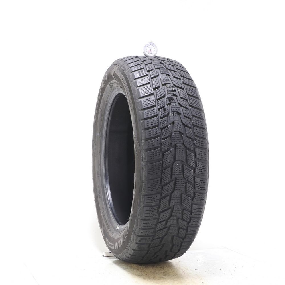 Set of (2) Used 225/60R18 Cooper Evolution Winter 100H - 6-6.5/32 - Image 1