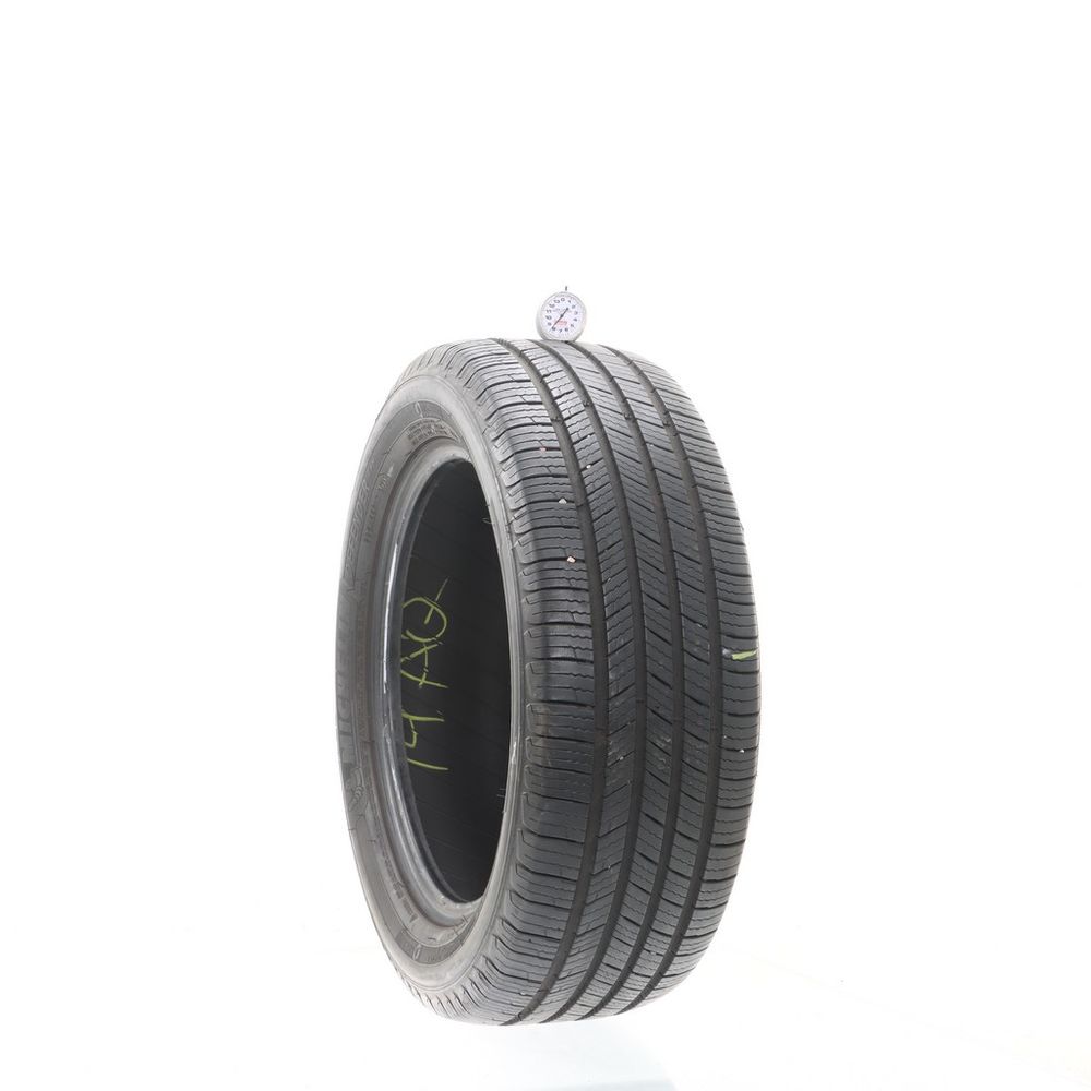 Set of (2) Used 225/55R17 Michelin Defender T+H 97H - 8-9/32 - Image 1