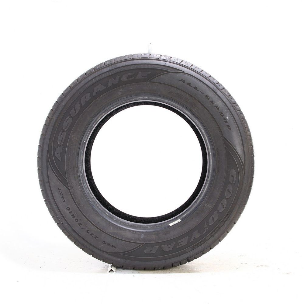 Set of (2) Used 225/70R16 Goodyear Assurance All-Season 103T - 6.5/32 - Image 3