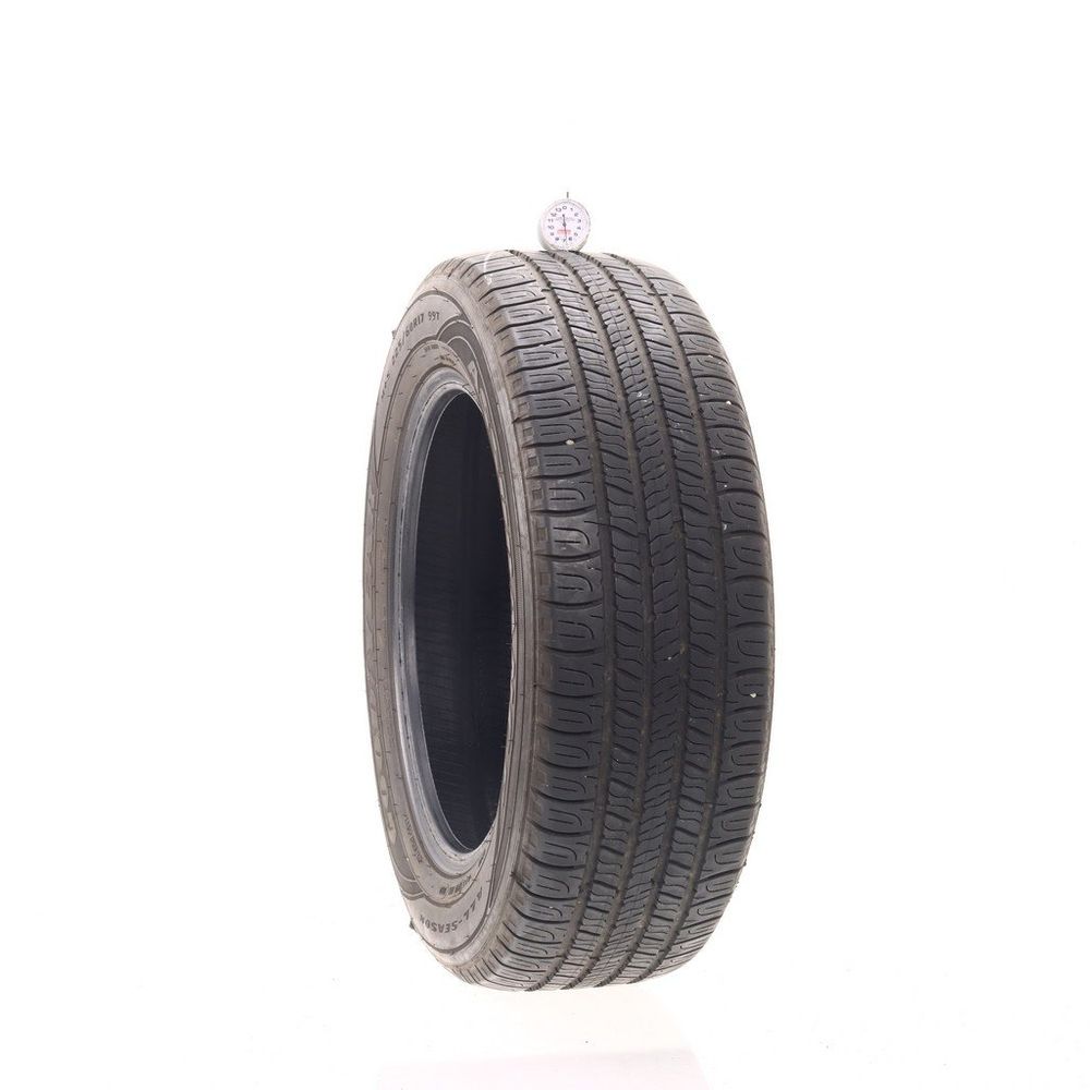 Set of (4) Used 225/60R17 Goodyear Assurance All-Season 99T - 6.5-7.5/32 - Image 1