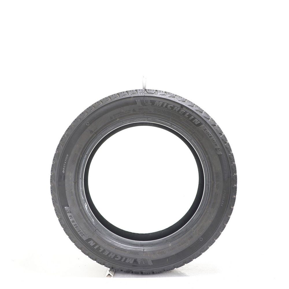 Set of (4) Used 205/55R16 Michelin X-Ice Snow 94H - 7-8.5/32 - Image 3