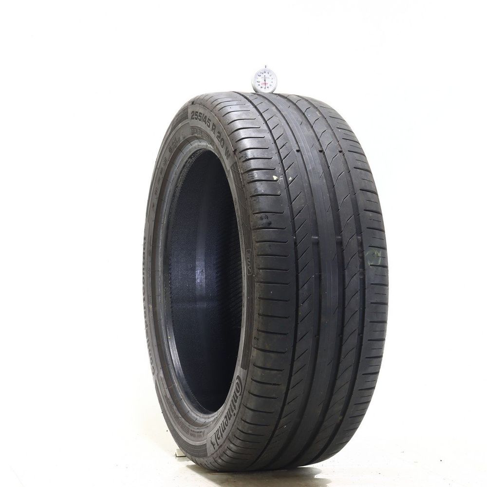 Used 255/45R20 Continental ContiSportContact 5 AO SUV 101W - 6.5/32 - Image 1