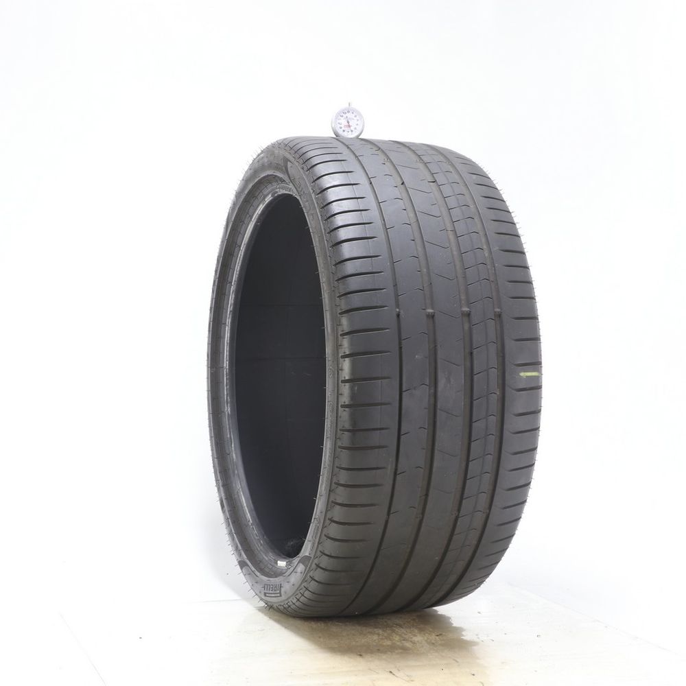 Set of (4) Used 315/30R22 Pirelli P Zero PZ4 1 107Y - 5-6/32 - Image 4