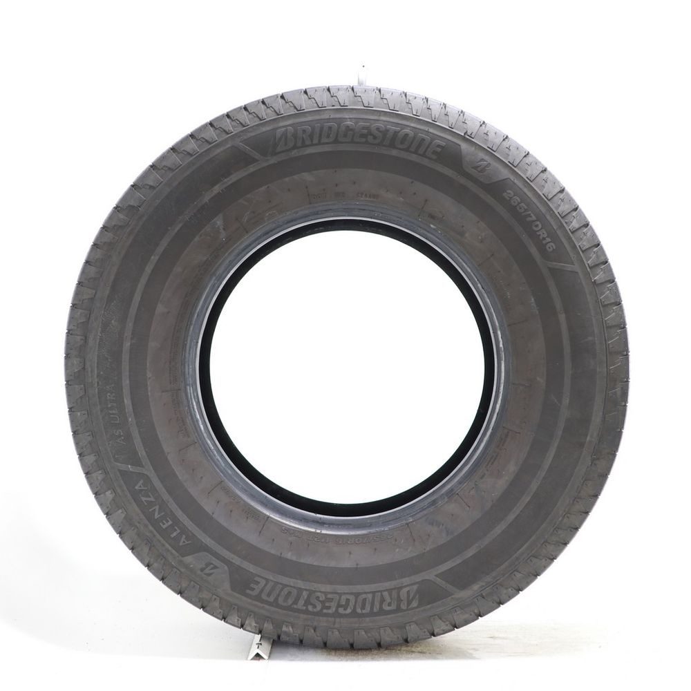 Set of (2) Used 265/70R16 Bridgestone Alenza AS Ultra 112T - 7.5-8/32 - Image 6