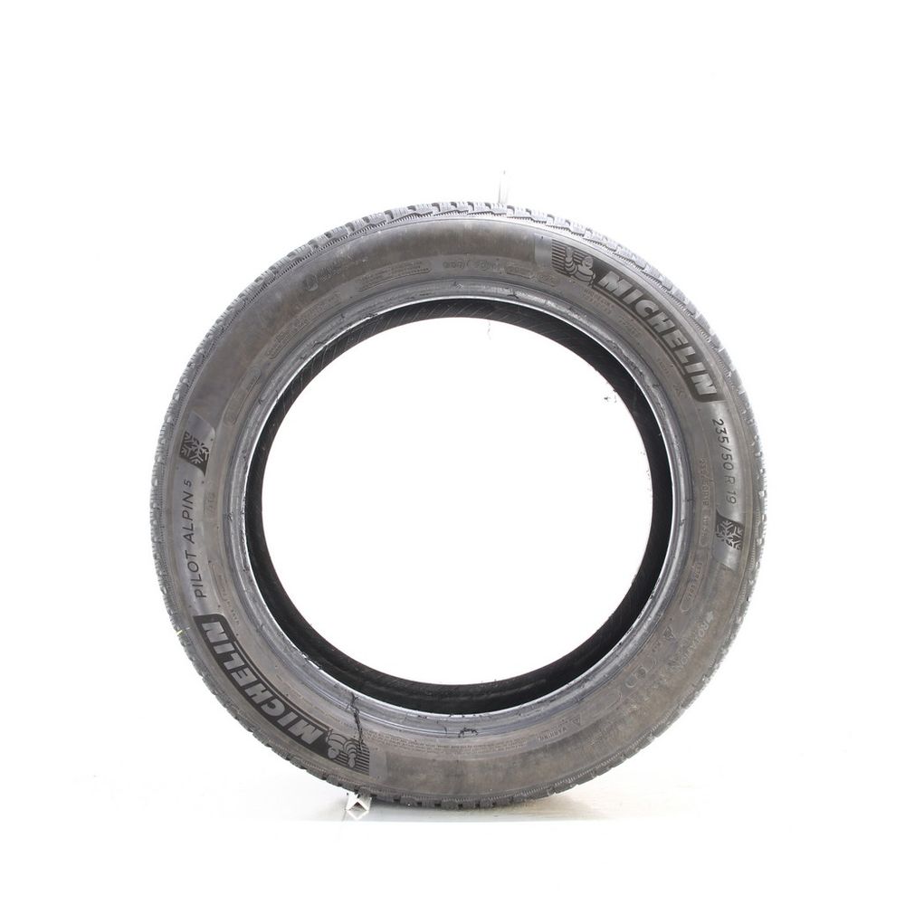 Set of (2) Used 235/50R19 Michelin Pilot Alpin 5 AO 103H - 6.5-8/32 - Image 3