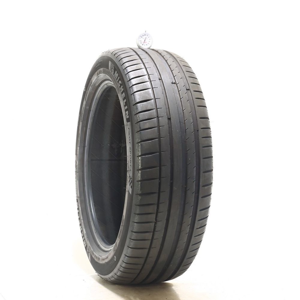 Set of (2) Used 225/55R19 Michelin Pilot Sport 4 NFO 103Y - 6.5-7.5/32 - Image 4