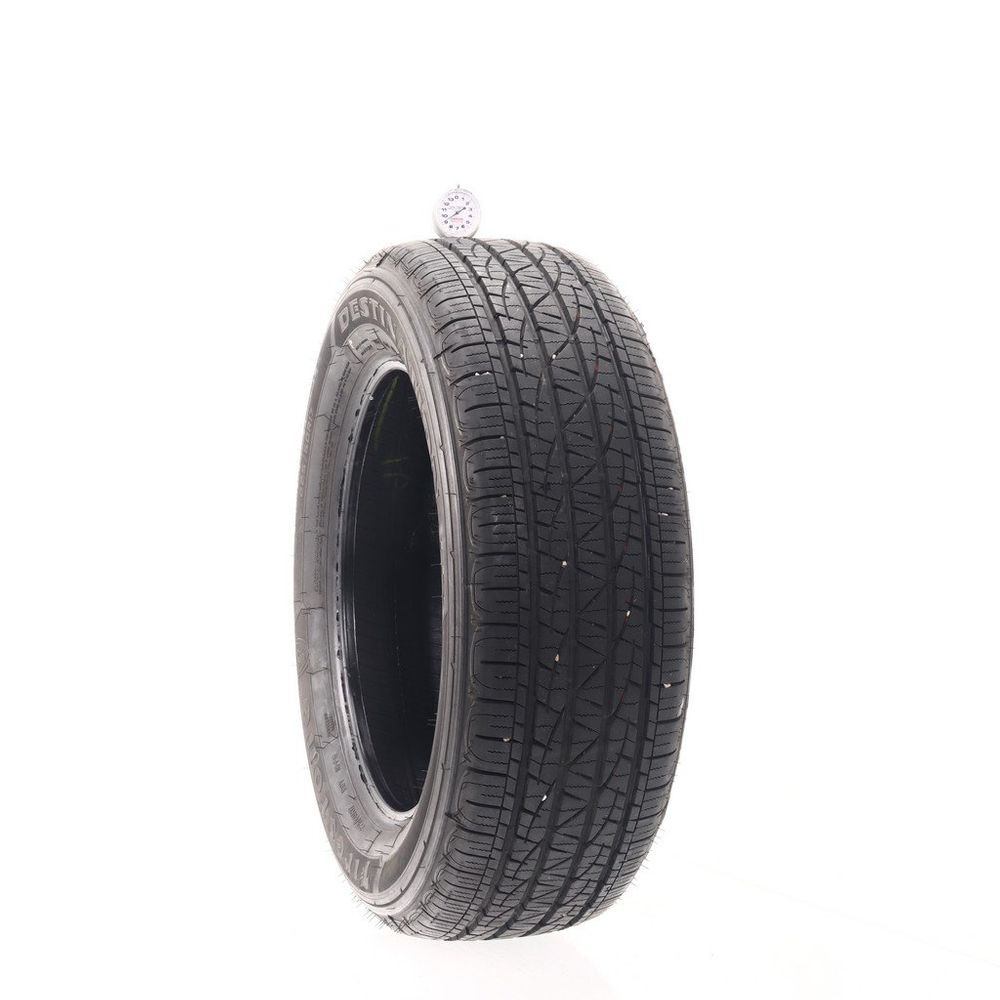 Set of (4) Used 225/60R17 Firestone Destination LE2 99T - 9/32 - Image 1