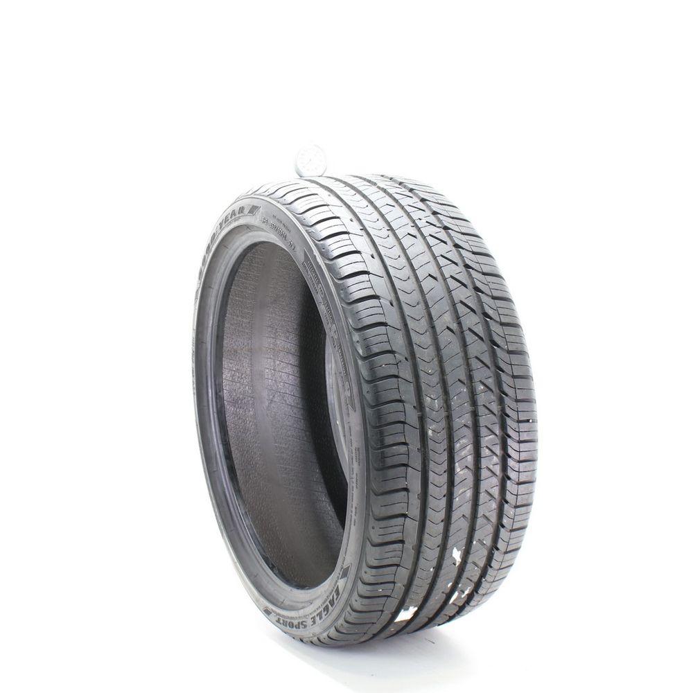 Set of (2) Used 255/35R20 Goodyear Eagle Sport AS 97W - 8.5-9/32 - Image 4