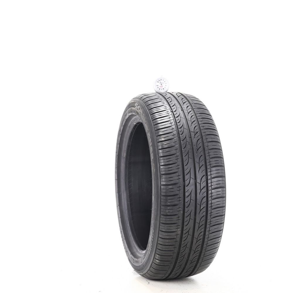 Set of (2) Used 195/50R16 Kumho Solus KH25 83H - 6-7/32 - Image 1
