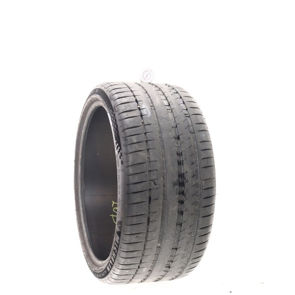 Set of (2) Used 295/30ZR21 Michelin Pilot Sport 4 S MO1A 105Y - 8-8.5/32 - Image 4